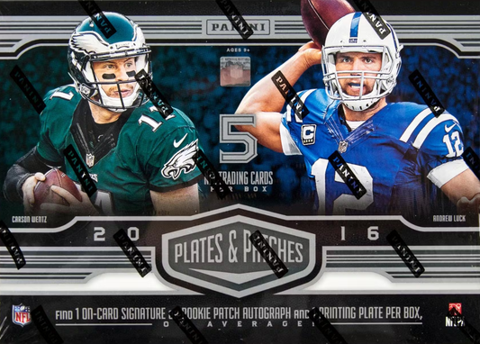 2016 Panini Plates and Patches Football Hobby Box